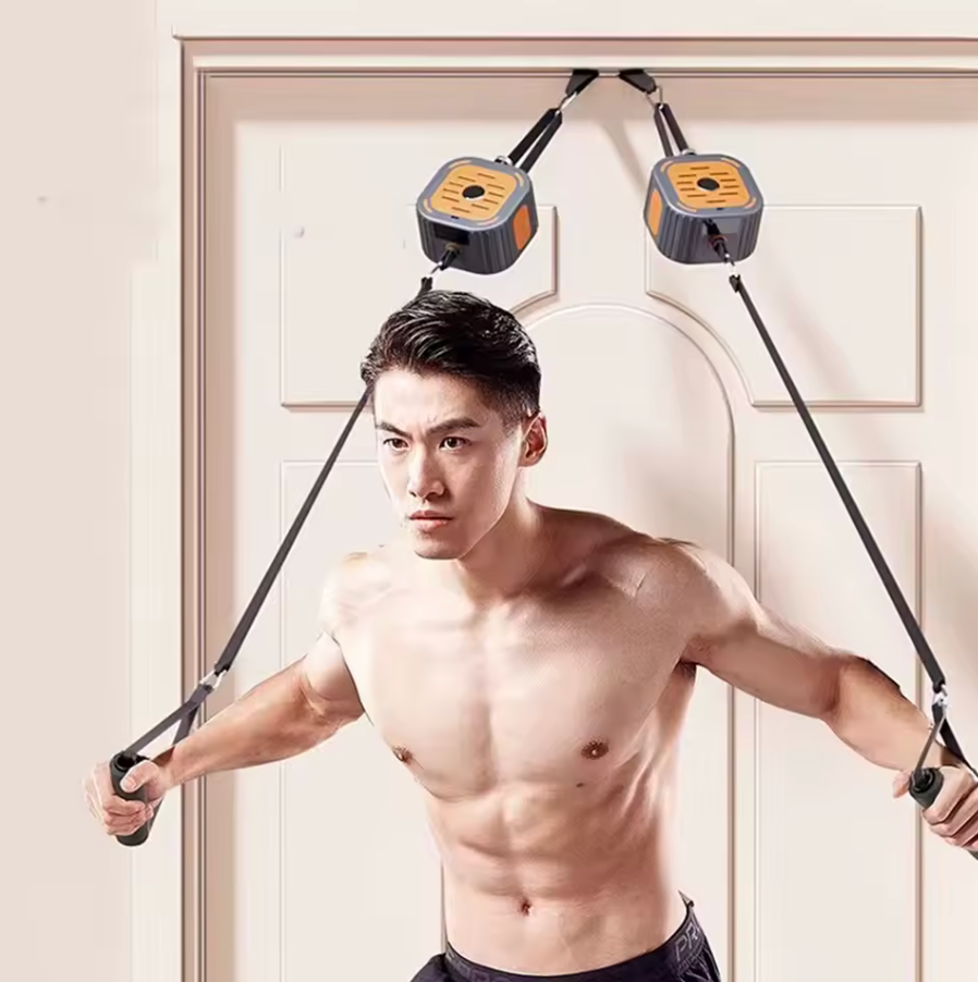 💪  Entrenador Multifuncional de Resistencia  ¡Transforma tu Entrenamiento en Casa!"