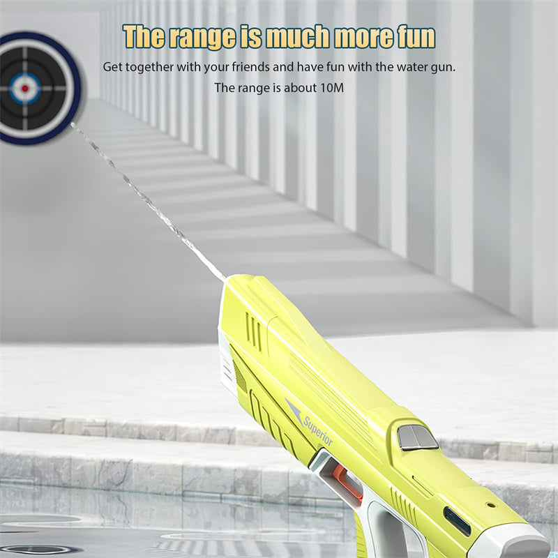 🔫  Pistola de Agua a Presión Súper Potente ¡Diversión Total en Verano!